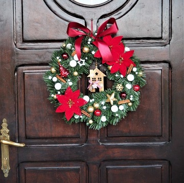 РОЖДЕСТВЕНСКИЙ ВЕНОК, РОЖДЕСТВЕНСКИЙ КРЕМ ДЛЯ ДВЕРИ