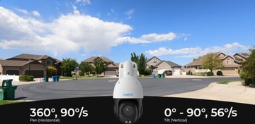 ZEWNĘTRZNA KAMERA IP OBROTOWA REOLINK P850 8MP POE 360° 16xZOOM