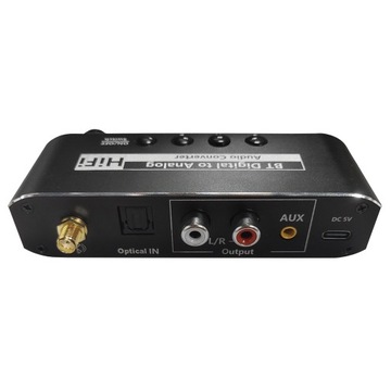 ODBIORNIK BLUETOOTH 5.0 WIREWAY DAC ODTWARZACZ USB + KABEL USB - USB-C