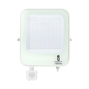 NAŚWIETLACZ HALOGEN LED SLIM 100W 4000K CZUJNIK