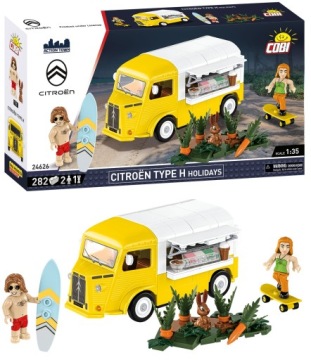 Cobi Конструктор COBI 24626 Citroen Type H Holidays магазин морозива на колесах