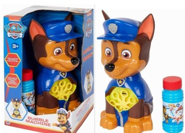 MASZYNKA Urządzenie do baniek mydlanych Psi Patrol