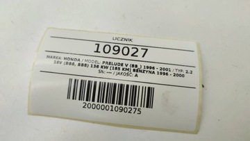 PŘÍSTROJOVÁ DESKA BUDÍKY HONDA PRELUDE V AUTOMAT 78100-G100 EVROPA