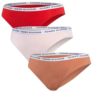 TOMMY HILFIGER MAJTKI DAMSKIE 3P BIKINI r. S