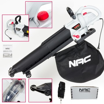 Odkurzacz Dmuchawa do Liści NAC VBE300A-AS-WS-CH