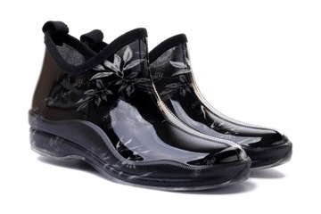 Женские резиновые сапоги WOJTYŁKO 7G2207C черные r38