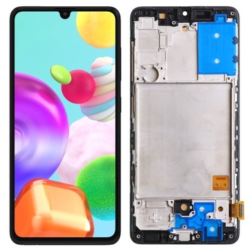 WYŚWIETLACZ LCD EKRAN DOTYK SZYBKA SAMSUNG GALAXY A41 SM-A415F RAMKA INCELL