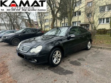 Mercedes Klasa C W203 Coupe W203 1.8 129KM 2001 Mercedes-Benz Klasa C Mercedes-Benz C180 W203 2,0 Benzyna LPG Zamiana 2.0, zdjęcie 1