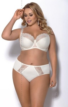 BIUSTONOSZ PÓŁUSZTYWNIANY K357 BLANCA 85 G Ecru