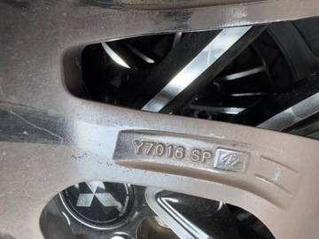MITSUBISHI OUTLANDER III ASX 4KS DISK HLINÍK PNEUMATIKA KOLA 6,5JX16