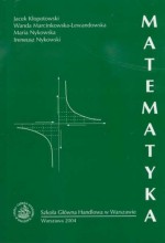 MATEMATYKA DLA EKONOMICZNYCH STUDIÓW ZAOCZNYCH