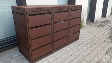 Корпус Конструкция мусорного бака Вещевой отсек Мусорный навес Антрацит 240-3