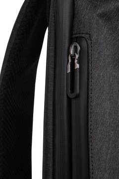 Рюкзак через плечо R-Bag Pump City для ноутбука 13–14 дюймов с USB-разъемом Черный Z131