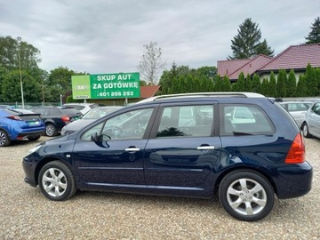 Peugeot 307 II Kombi 1.6 HDi 16V 109KM 2008 Peugeot 307 SW SW, Serwisowany, zdjęcie 4