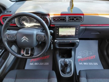 Citroen C3 III Hatchback 1.2 PureTech 82KM 2018 Citroen C3 Navi Tablet Klimatronik Sesnor Elektryka PDC Alu 1.2 Benzyna, zdjęcie 16