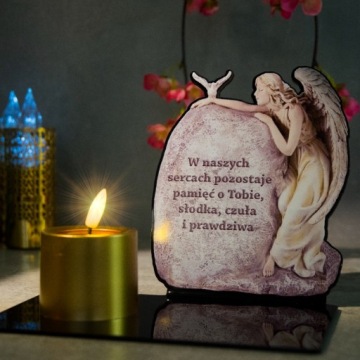 СОЛНЕЧНАЯ СВЕЧА СТАТУЭТКА ДЛЯ КЛАДБИЩА, МОГИЛА, БОЛЬШАЯ