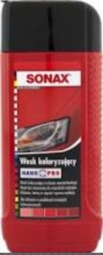 SONAX NANOPRO WOSK KOLORYZUJACY ЧЕРВОНИЙ 250ML 