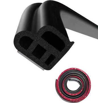 САМОКЛЕЯЩИЙСЯ УПЛОТНИТЕЛЬ ДВЕРИ АВТОМОБИЛЯ РЕЗИНОВЫЙ УПЛОТНИТЕЛЬ КРЫШИ