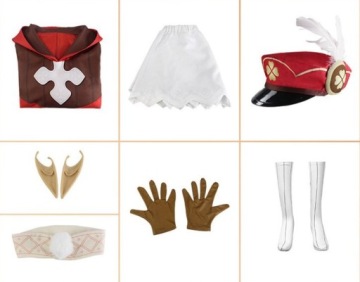 КОСПЛЕЙНЫЙ АНИМЕ-КОСТЮМ KLEE GENSHIN 158/164