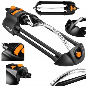 ZRASZACZ OGRODOWY WAHADŁOWY TRAWNIK 320 m² OSCYLACYJNY REGULOWANY + GRATIS