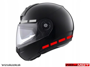 Светоотражающие наклейки для дизайна мотоциклетного шлема и велосипеда