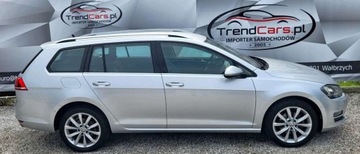 Volkswagen Golf VII Variant 2.0 TDI CR DPF BlueMotion Technology 150KM 2013 Volkswagen Golf 2.0 150 KM navi bezwypadkowy serwisowany Gwarancja Oplacony, zdjęcie 3