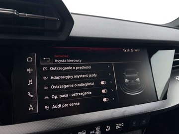 Audi A3 8Y RS Limousine 2.5 TFSI 400KM 2023 Audi RS3 Limousine Quattro Matrix LED BO 3D Kamery 360 Skora RS Panorama A, zdjęcie 37