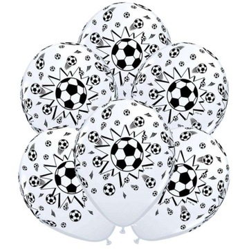 Balon PIŁKA NOŻNA football Qualatex, 30 cm, 6 szt