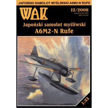 WAK 12/08 - Japoński myśliwiec A6M2-N Rufe 1:33