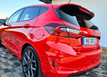 Ford Fiesta VIII Hatchback Facelifting 1.0 EcoBoost 125KM 2023 Ford Fiesta Automat, Hybryda,Niski przebieg, ze Szwajcarii Benzyna 125KM, zdjęcie 16