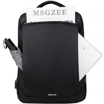 ЧЕРНЫЙ ГОРОДСКОЙ РЮКЗАК ДЛЯ НОУТБУКА 15,6 ДЮЙМОВ С USB-USB Водонепроницаемый УДОБНЫЙ РЮКЗАК