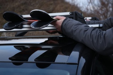 Держатель для 4 лыж и 2 досок ALU Menabo.