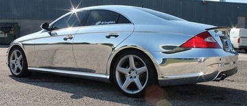 ХРОМИРОВАННАЯ ФОЛЬГА СЕРЕБРЯНОЕ ХРОМ ЗЕРКАЛО 10x152см