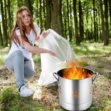 Металлическая садовая печь Incinerator Burn Barrel