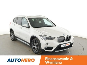 BMW X1 F48 Crossover xDrive20d 190KM 2016 BMW X1 4x4 automat full LED skóra navi panorama, zdjęcie 9