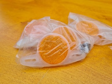 ROWER ROMET WIGRY JUBILAT ZENIT TURING NOWE ODBLASKI NA KOŁA LUX Z PRL