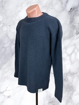Denim & Supply Ralph Lauren roz. M męski granatowy sweter wełniany