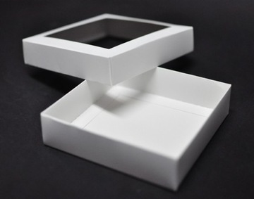 Kartonik Pudełko Opakowanie Pudełeczko na pierniki 12x12x3 cm EKO 5 szt.
