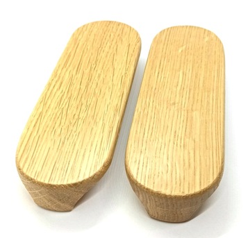 МЕБЕЛЬНАЯ РУЧКА ELIPSA МАССИВ ДУБА L-96MM