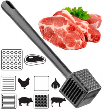 ПРАКТИЧНЫЙ ТВЕРДЫЙ 4-СТОРОННИЙ МЯСНЫЙ ПРОИГРЫВАТЕЛЬ