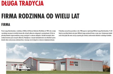 Oklejarka LANGE B85KF wstępny frez cykliny OD RĘKI