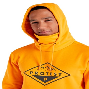 ПРОТЕСТ Prtissyk Толстовка тёмно-жёлтого цвета. XS