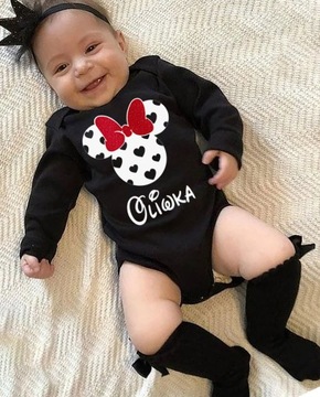 Боди с длинными рукавами Минни Маус IN THE BABY'S NAME, 1998 г.