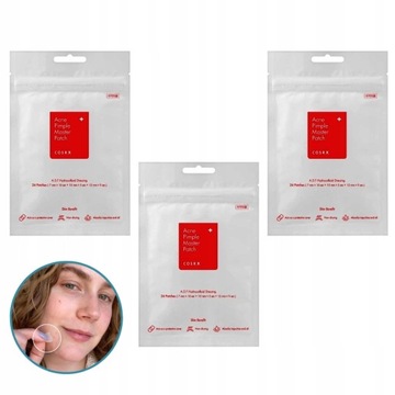 PLASTRY NA WYPRYSKI COSRX ACNE PIMPLE ZESTAW-78SZT