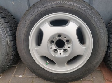 ALU RÁFKY PNEUMATIKY ZIMNÍ ZBĚRATELSKÉ 15'' MERCEDES C TŘÍDA E CLK