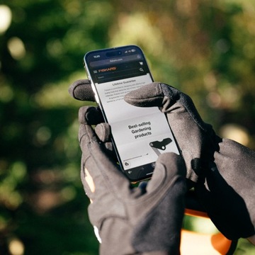 FISKARS Rękawice robocze długie rękawiczki ochronne ogrodowe do kolców r 10