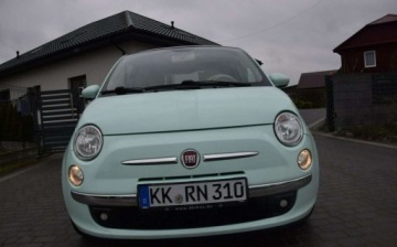 Fiat 500 II Seria 3 0.9 TwinAir 85KM 2014 Fiat 500 0.9B 2014r Klima Panorama 2 KPL KOL Sprowadzony Oplacony, zdjęcie 4