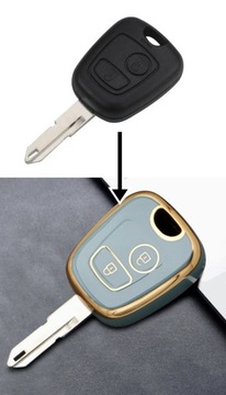 КОРПУС КЛЮЧА PEUGEOT 106 107 206 207 307 CITROEN C1 C2 C3 C4 КОРПУС AYGO
