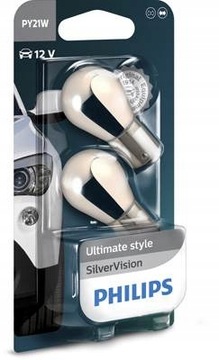 Żarówki Philips PY21W SilverVision 12V 21W BAU15s