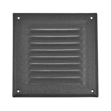 KRATKA WENTYLACYJNA KOMINOWA 17X17 CM RAL 7024 SZARY GRAFITOWY MAT